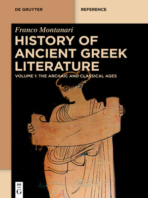 cover image of History of Ancient Greek Literature